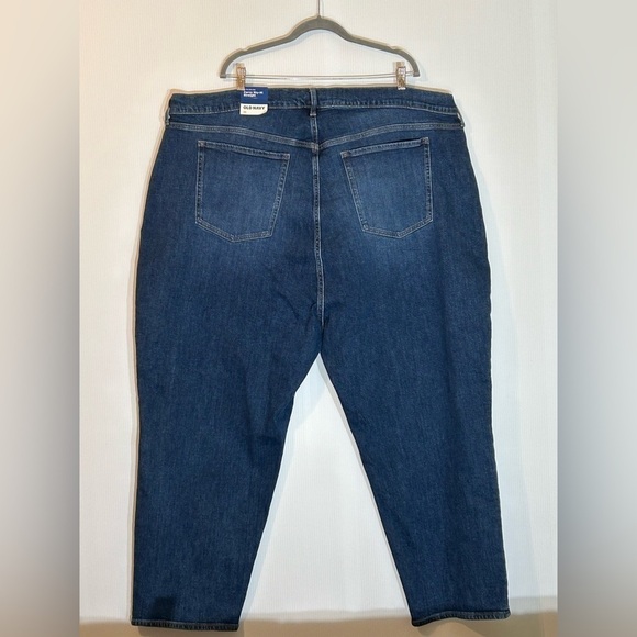 Old Navy Extra High Rise Curvy Sky Hi Straight Jean Secret Slim Pockets‎ Size 28 - Picture 2 of 11